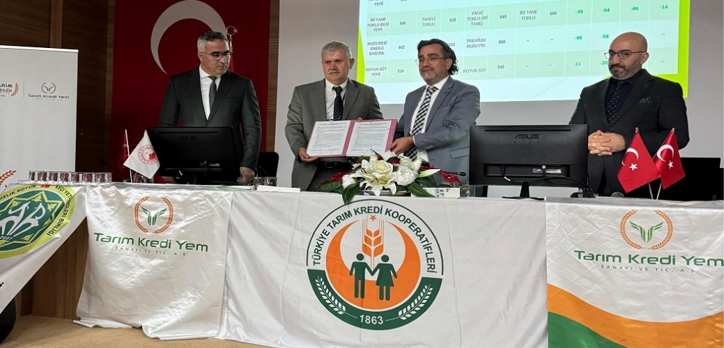 TARIM KREDİ KOOPERATİFİ İLE İMZALANAN PROTOKOL 